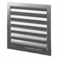 Περσίδα βαρύτητας Dospel KRZ αλουμινίου Φ250 350x350mm