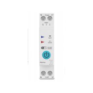 Smart WiFi ρελέ ράγας 63A EGER DTR001W με τοπικό χειρισμό, χρονοδιακόπτη & χρονικό συμβατό με Tuya / Smart Life