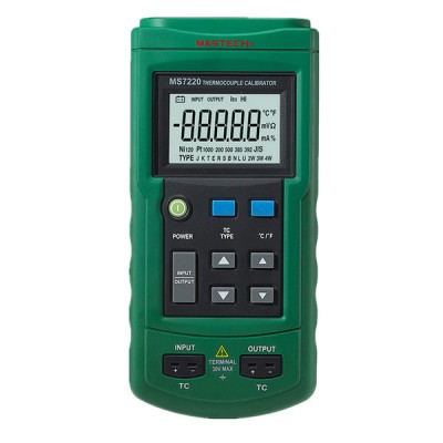 Όργανο βαθμονόμησης MASTECH MS7220 συμβατό με 8 διαφορετικούς τύπους TC