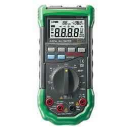 Πολύμετρο ψηφιακό 5 σε 1 MASTECH MS8229 με test ωμικής συνέχειας και φωτιζόμενη οθόνη