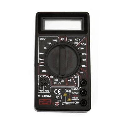 Πολύμετρο ψηφιακό MASTECH M830BZ Basic με BUZZER 70x126x24mm Πολύμετρο ψηφιακό MASTECH M830BZ Basic με BUZZER 70x126x24mm