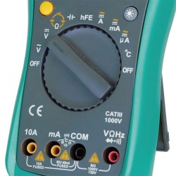 Πολύμετρο ψηφιακό PRO S KIT MT-1217 με αυτόματη επιλογή κλίμακας και ασφάλεια επαναφοράς