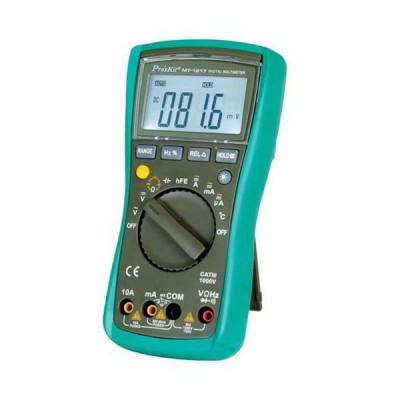 Πολύμετρο ψηφιακό PRO S KIT MT-1217 με αυτόματη επιλογή κλίμακας και ασφάλεια επαναφοράς