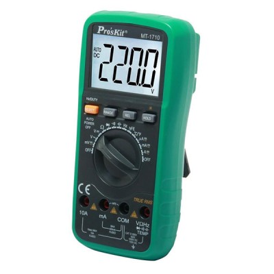 Ψηφιακό πολύμετρο Pro s kit MT-1710 με αυτόματη ή χειροκίνητη επιλογή κλίμακας