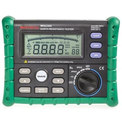 Γειωσόμετρο ψηφιακό ακριβείας MASTECH MS2302 με αναλογική μπάρα και ψηφιακή απεικόνιση