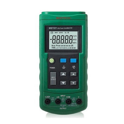 Όργανο βαθμονόμησης MASTECH MS7221 και πηγή ακρίβειας τάσης-ρεύματος ιδανικό για PLC