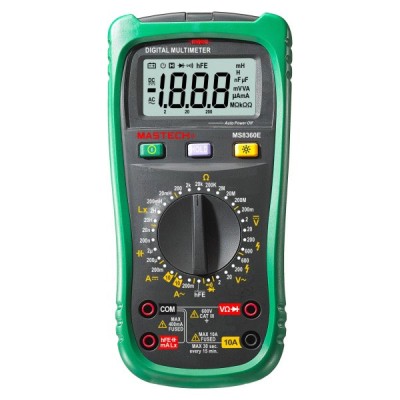 Ειδικό όργανο MASTECH MS8360E πολύμετρο ψηφιακό με πηνιόμετρο & καπασιτόμετρο με ανιχνευτή τάσης