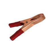 Κροκοδειλάκι KRODE AT-0021 50A 100mm επιχαλκωμένο κόκκινο