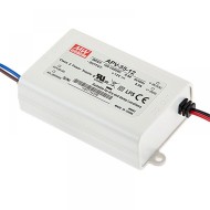 Τροφοδοτικό APV35-24 MEAN WELL 35W 24V για ταινίες & λάμπες LED πλαστικό στεγανό IP42
