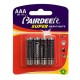 Μπαταρία SUPER HEAVY DUTY 1.5V AAA R03PVC 320mAh σε Blister PRD 4 τεμαχίων