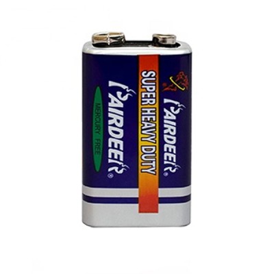 Μπαταρία PairDeer SUPER HEAVY DUTY 9V 6F22PVC 350mAh 1 τεμάχιο Μπαταρία PairDeer SUPER HEAVY DUTY 9V 6F22PVC 350mAh 1 τεμάχιο