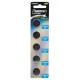 Μπαταρία λιθίου κουμπί 3V CR2032 Pairdeer 220mAh σε Blister PRD 5 τεμαχίων