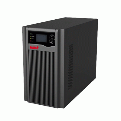 Ups On Line Must-Hk2000Va Eh5500 Series με οθόνη LCD, πρίζες IEC και θύρα USB