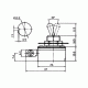 Μικροδιακόπτης βίδα ON-OFF 3A/250V μονοπολικός 2P (10A/12VDC) KNH-1S LZ
