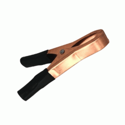 Κροκοδειλάκι 60A 100mm YG-10023/B LZ χαλκού μαύρο