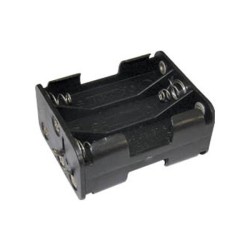 Μπαταριοθήκη 6 μπαταριών AΑ με SOLDER LUG BH0021B LZ