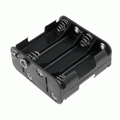 Μπαταριοθήκη 8 μπαταριών AΑ με SOLDER LUG BH0024B LZ