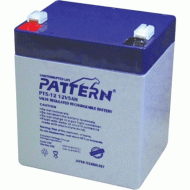 Μπαταρία μολύβδου κλειστού τύπου Pattern PT5.0-12 12VDC 5.0Ah κατάλληλη για UPS, κ.α. εφαρμογές