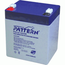 Μπαταρία μολύβδου κλειστού τύπου Pattern PT5.0-12 12VDC 5.0Ah κατάλληλη για UPS, κ.α. εφαρμογές