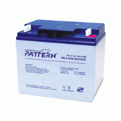 Μπαταρία μολύβδου PTN PT17-12 12V 17Ah κλειστού τύπου για συστήματα αδιάλειπτης λειτουργίας UPS