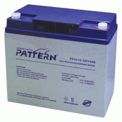 Μπαταρία μολύβδου PTN PT18-12 12V 18Ah κλειστού τύπου για συστήματα αδιάλειπτης λειτουργίας UPS