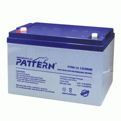 Μπαταρία μολύβδου βαθιάς εκφόρτισης PTN PT90-12 12VDC 90Ah κλειστού τύπου