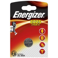 Μπαταρία λιθίου 1 τεμάχιο ENERGIZER CR2025 3V 163mAh ηλεκτρονικών συσκεύων