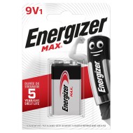 Αλκαλική μπαταρία Εnergizer MAX 9V-9B-6LR61 σε blister 1 τεμαχίου