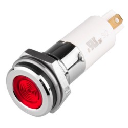 Ενδεικτική λυχνία βιδωτή Φ10 AUTONICS H10F-20R LED 220VAC κόκκινη στεγανή IP65 Ενδεικτική λυχνία βιδωτή Φ10 AUTONICS H10F-20R LED 220VAC κόκκινη στεγανή IP65