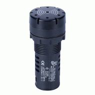 Ενδεικτική λυχνία βιδωτή Φ22 12VAC/DC AD22-22MFD XND με BUZZER και διακοπτόμενο ήχο IP40