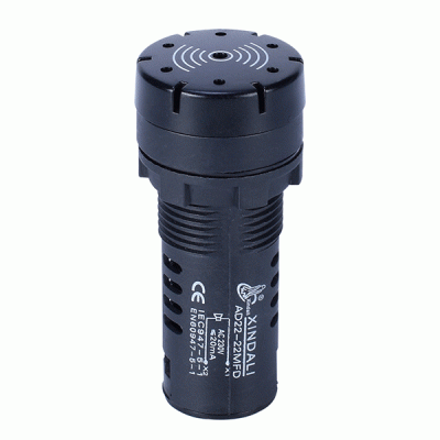 Ενδεικτική λυχνία βιδωτή Φ22 12VAC/DC AD22-22MFD XND με BUZZER και διακοπτόμενο ήχο IP40 Ενδεικτική λυχνία βιδωτή Φ22 12VAC/DC AD22-22MFD XND με BUZZER και διακοπτόμενο ήχο IP40