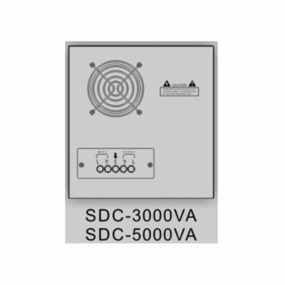 Σταθεροποιητής τάσης 3000VA 140-260Vac 50/60Hz μονοφασικός με τεχνολογία SERVO(SDC) KEB