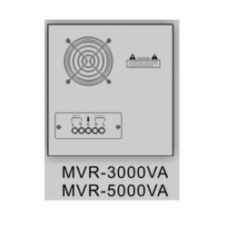Σταθεροποιητής τάσης 5000VA μονοφασικός 140-260Vac 50/60Hz με τεχνολογία SERVO(MVR) KEB
