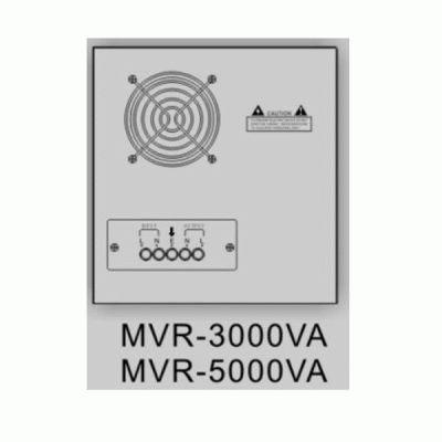 Σταθεροποιητής τάσης 5000VA μονοφασικός 140-260Vac 50/60Hz με τεχνολογία SERVO(MVR) KEB