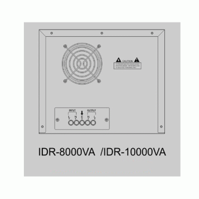 Σταθεροποιητής τάσης 10000VA ψηφιακός 140-260Vac 50/60Hz με τεχνολογία SERVO(IDR) KEB