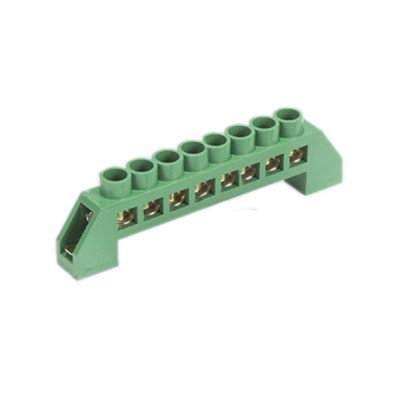 Μπάρα γείωσης με καλυμμένες επαφές (6X9mm) 8P KC-028E JIE