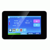 Θερμοστάτης χώρου ψηφιακός WIFI COLOR NAL ME80 110V-230V ΑC χωνευτός με πλήκτρα αφής