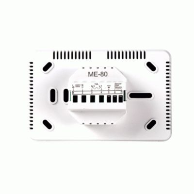 Θερμοστάτης χώρου ψηφιακός WIFI COLOR NAL ME80 110V-230V ΑC χωνευτός με πλήκτρα αφής