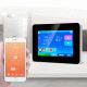 Θερμοστάτης χώρου ψηφιακός WIFI COLOR NAL ME80 110V-230V ΑC χωνευτός με πλήκτρα αφής