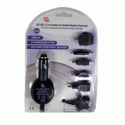 Φορτιστής αυτοκινήτου Minwa Mw-3671 12VDC σε 5VDC με δυνατότητα για ταυτόχρονη φόρτιση 4 συσκευών