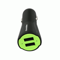 Φορτιστής αυτοκινήτου Camelion Dd823-Db με 2 θύρες USB και προστασία βραχυκυκλώματος