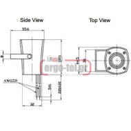 Πιεζοσειρήνα μικρή 12VDC 205mA 105db 60Χ80mm KPS-4510 Πιεζοσειρήνα μικρή 12VDC 205mA 105db 60Χ80mm KPS-4510