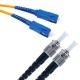 Patch cord οπτικής ίνας DUPLEX πολύτροπο 50/125 ST/SC μήκους 3.0m Patch cord οπτικής ίνας DUPLEX πολύτροπο 50/125 ST/SC μήκους 3.0m