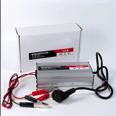 Φορτιστής μπαταριών μολύβδου Hc-10A 12V Hip-Hc με διακόπτη On/Off και προστασία από υπέρταση Φορτιστής μπαταριών μολύβδου Hc-10A 12V Hip-Hc με διακόπτη On/Off και προστασία από υπέρταση