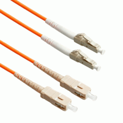 Patch Cord οπτικής ίνας DUPLEX πολύτροπα 50/125 LC/SC 5.0m