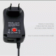 Τροφοδοτικό πρίζας Ac-3-12V 2,1A/30W 6 Connectors Eu με έξοδο USB και ενδεικτικό LED