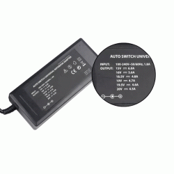 Τροφοδοτικό - φορτιστής για Laptop Universal Ac Adapter 15-20V 6A / 90W με 8 βύσματα