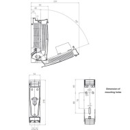 Ασφαλειοαποζεύκτης 3P ΝΗ000 125Α K-ELECTRIC 202010 με ικανότητα διακοπής 100ΚΑ