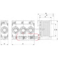 Βάση NEOZED (D02-63) μονοπολική 1Χ63Α K-ELECTRIC Γερμανίας