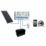 Ρυθμιστής φόρτισης EPSOLAR LS3024EU PWM 30Α 12/24V για φωτοβολταϊκές εγκαταστάσεις